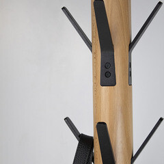 Вешалка напольная металлическая 12 крючков черный муар Sheffilton SHT-CR26 - фото 4