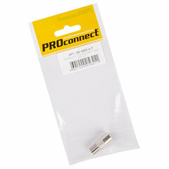 Переходник Proconnect гнездо F-штекер ТВ (05-4302-4-7) - фото 2