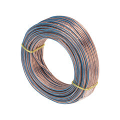 Кабель акустический 2х0,5 мм прозрачный Rexant Blue Line (20 м) - фото 4