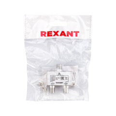 ТВ делитель Rexant 2 F-выхода (05-6001-01) - фото 2