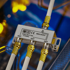 ТВ делитель Rexant 3 F-выхода (05-6002) - фото 2