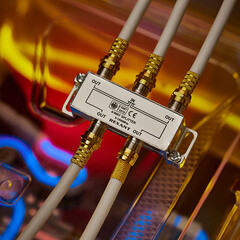 ТВ делитель Rexant 4 F-выхода (05-6003-01) - фото 3