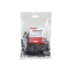Дюбель-хомут для плоского кабеля Rexant 5-8 мм черный (100 шт.) (07-4609) - фото 2