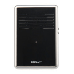 Звонок Rexant RX-30 (73-0015) беспроводной с кнопкой 25 мелодий черный с цифровым кодированием - фото 7