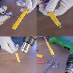 Трубка термоусадочная Rexant Small Tube ТУТ 2/1 мм 100 мм 6 цветов (20 шт.) - фото 4