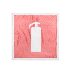 Наклейка Rexant знак пожарной безопасности Огнетушитель самоклеящаяся 200х200 мм (5 шт.) - фото 2