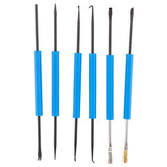 Инструмент монтажный для пайки Rexant в наборе 6 предметов (12-6031) - фото 12