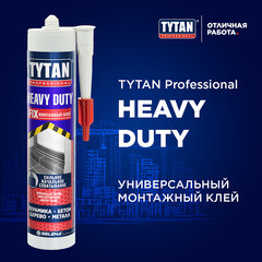 Клей монтажный каучуковый Tytan Heavy Duty бежевый 310 мл - фото 4