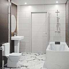 Унитаз-компакт Santek Нео с горизонтальным выпуском с сиденьем дюропласт микролифт белый (1.WH30.2.194) - фото 6