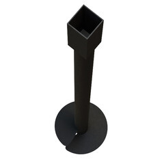 Свая-стойка винтовая d51х1700 мм (50х50х200 мм/ d51х1500 мм) - фото 2