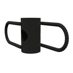 Вороток с петлями для сваи винтовой d76 мм - фото 3