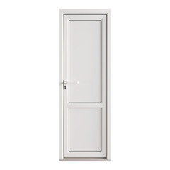 Металлопластиковая дверь VEKA 2050х600 мм алюминиевый порог белая левая глухая - фото 5