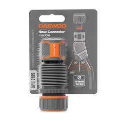 Коннектор 5/8х3/4 для шланга Daewoo пластиковый гибкий (DWC 2819) - фото 3