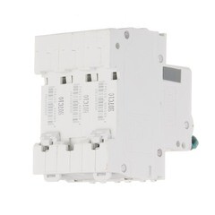 Автоматический выключатель модульный Dekraft BA-103 3P 10А тип C 6 кА 230/400 В (12303DEK) - фото 2