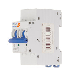 Автоматический выключатель модульный КЭАЗ OptiDin 2P 10А тип C 6 кА 220 В (260597) - фото 3