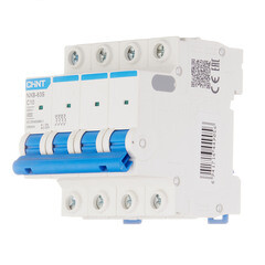 Автоматический выключатель модульный Chint NXB-63S 4P 16А тип C 4,5 кА 400 В (296905) - фото 2