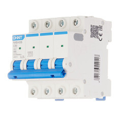 Автоматический выключатель модульный Chint NXB-63S 4P 50А тип C 4,5 кА 400 В (296910) - фото 2