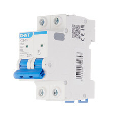 Автоматический выключатель модульный Chint NXB-63 2P 50А тип B 6 кА 400 В (814123) - фото 3