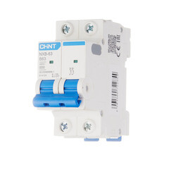 Автоматический выключатель модульный Chint NXB-63 2P 63А тип B 6 кА 400 В (814124) - фото 2