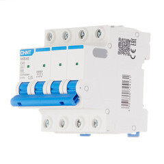 Автоматический выключатель модульный Chint NXB-63 4P 40А тип C 6 кА 400 В (814252) - фото 2