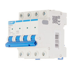 Автоматический выключатель модульный Chint NXB-63 4P 50А тип B 6 кА 400 В (814279) - фото 2