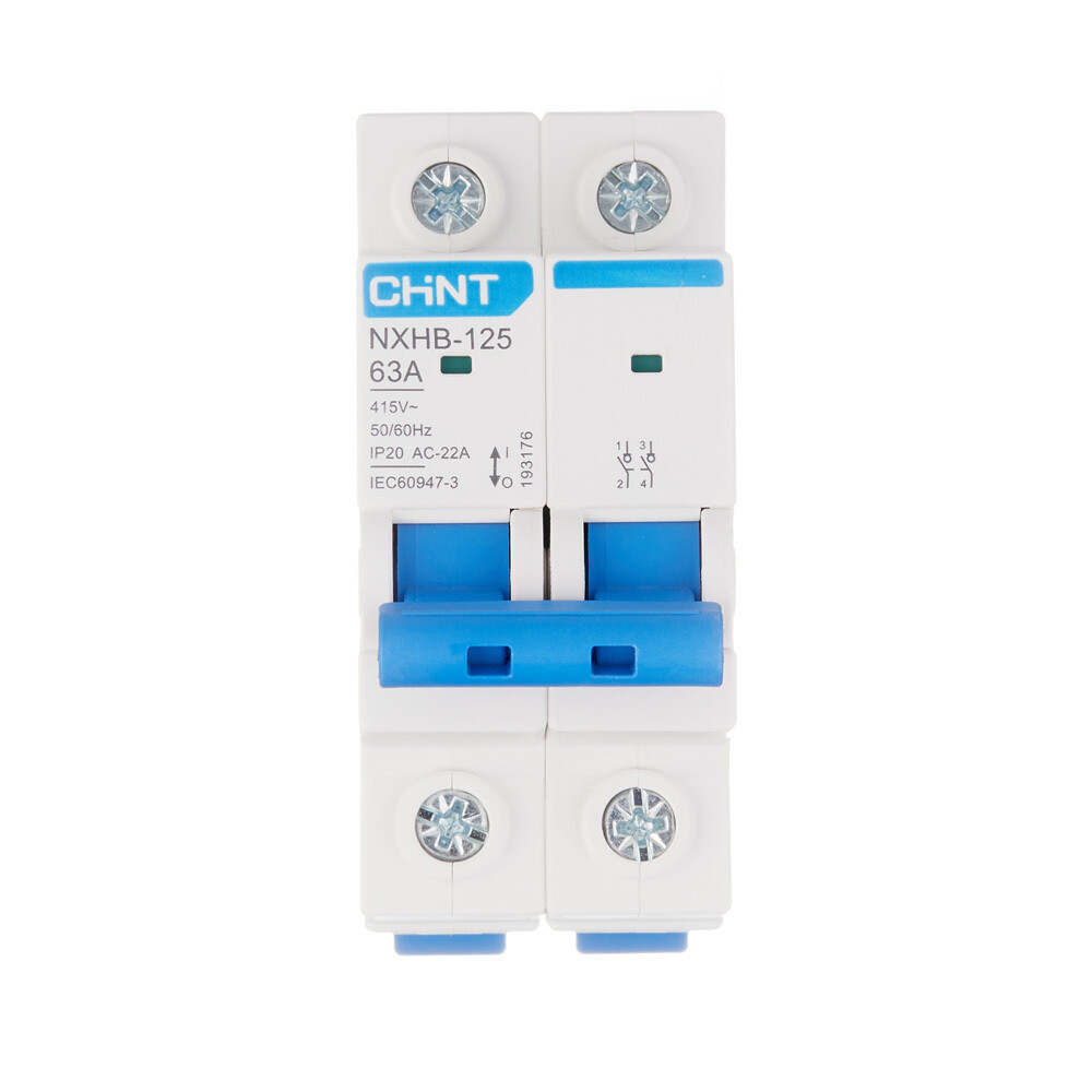 Изображение товара Выключатель нагрузки Chint NXHB-125 2P 63А 500В на DIN-рейку