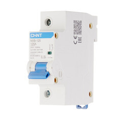 Автоматический выключатель модульный Chint NXB-125 1P 125А тип C 10 кА 230 В (816127) - фото 2