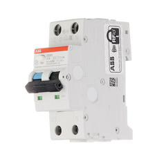 Автомат дифференциальный ABB DS201 10А 1P+N тип AC 30 мА 6 кА (2CSR255080R1104) - фото 2