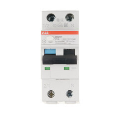 Автомат дифференциальный ABB DS201 16А 1P+N тип AC 30 мА 6 кА (2CSR255080R1164) - фото 1