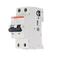 Автомат дифференциальный ABB DS201 16А 1P+N тип AC 30 мА 6 кА (2CSR255080R1164) - фото 2