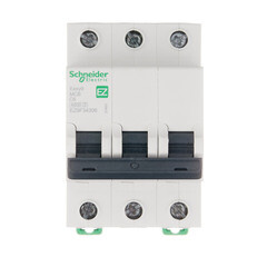 Изображение товара Автоматический выключатель модульный Schneider Electric Easy 9 3P 6А тип C 4,5 кА 400 В (EZ9F34306)