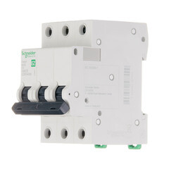 Автоматический выключатель модульный Schneider Electric Easy 9 3P 6А тип C 4,5 кА 400 В (EZ9F34306) - фото 2