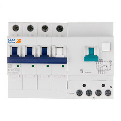 Автомат дифференциальный КЭАЗ OptiDin VD63 16А 3P+N тип AC 30 мА 6 кА (103476) - фото 1