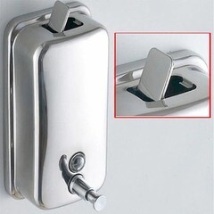 Диспенсер для мыла Zalel 500 мл металл серый (TM801/MJ9301) - фото 2