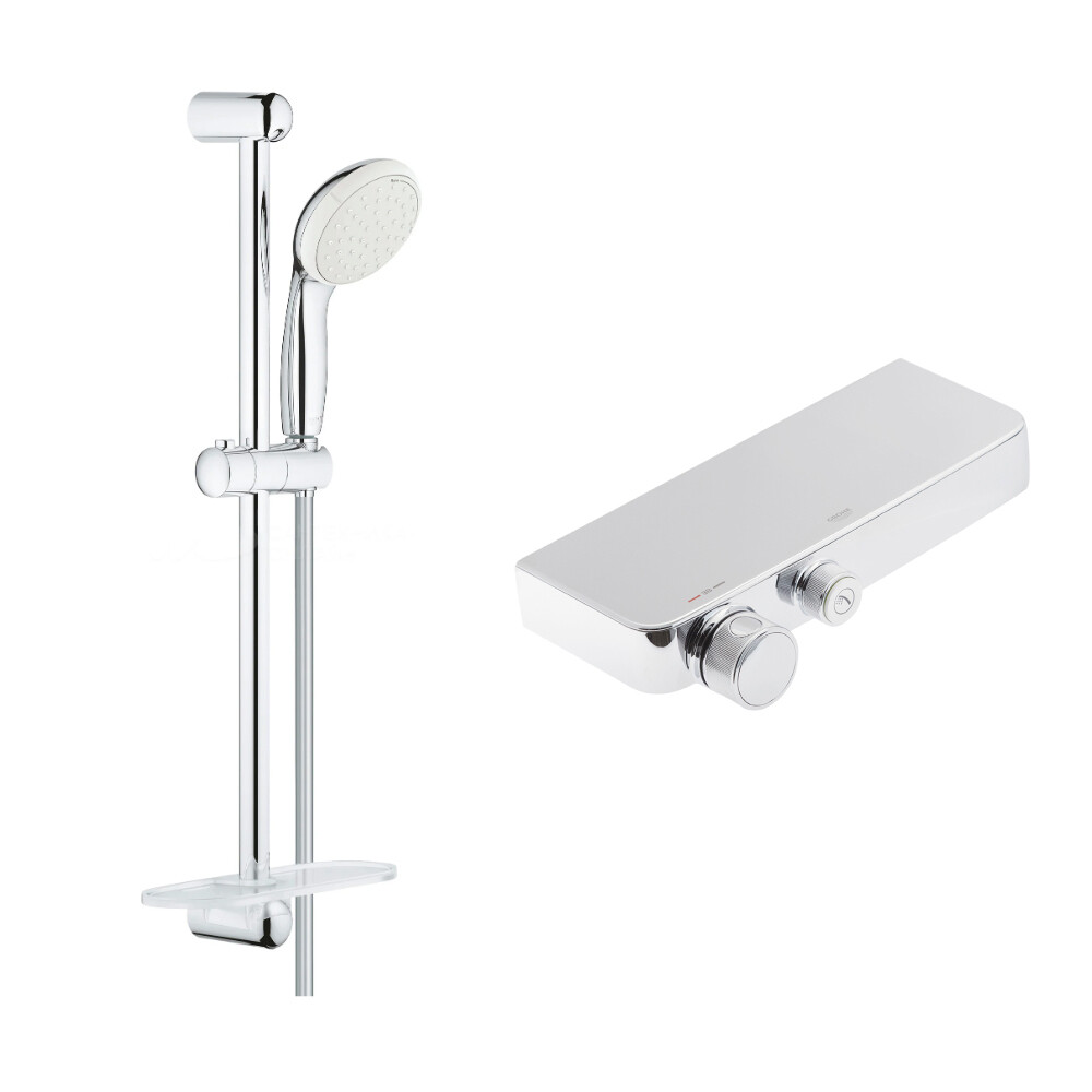Смеситель для душа без излива Grohe Grohtherm SmartControl ...