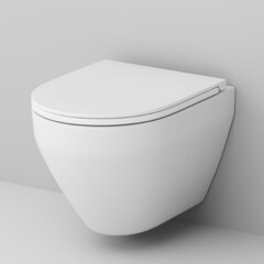 Унитаз подвесной AM.PM Spirit 2.0 безободковый с сиденьем дюропласт микролифт (C701700SC) - фото 12