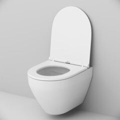 Унитаз подвесной AM.PM Spirit 2.0 безободковый с сиденьем дюропласт микролифт (C701700SC) - фото 10