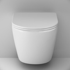 Унитаз подвесной AM.PM Like безободковый с сиденьем дюропласт микролифт смыв торнадо (C801900SC) - фото 12