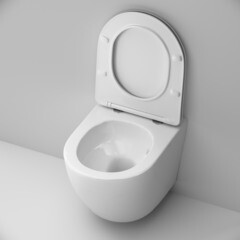 Унитаз подвесной AM.PM Like безободковый с сиденьем дюропласт микролифт смыв торнадо (C801900SC) - фото 10