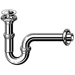 Сифон для раковины Viega 1 1/4х32 мм с выпуском d60 мм хром (111298) - фото 3