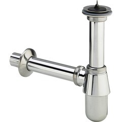 Сифон для раковины Viega 1 1/4х32 мм с выпуском d60 мм хром (456580) - фото 1