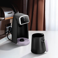 Кофеварка турка электрическая Kitfort КТ-7454 черная - фото 6