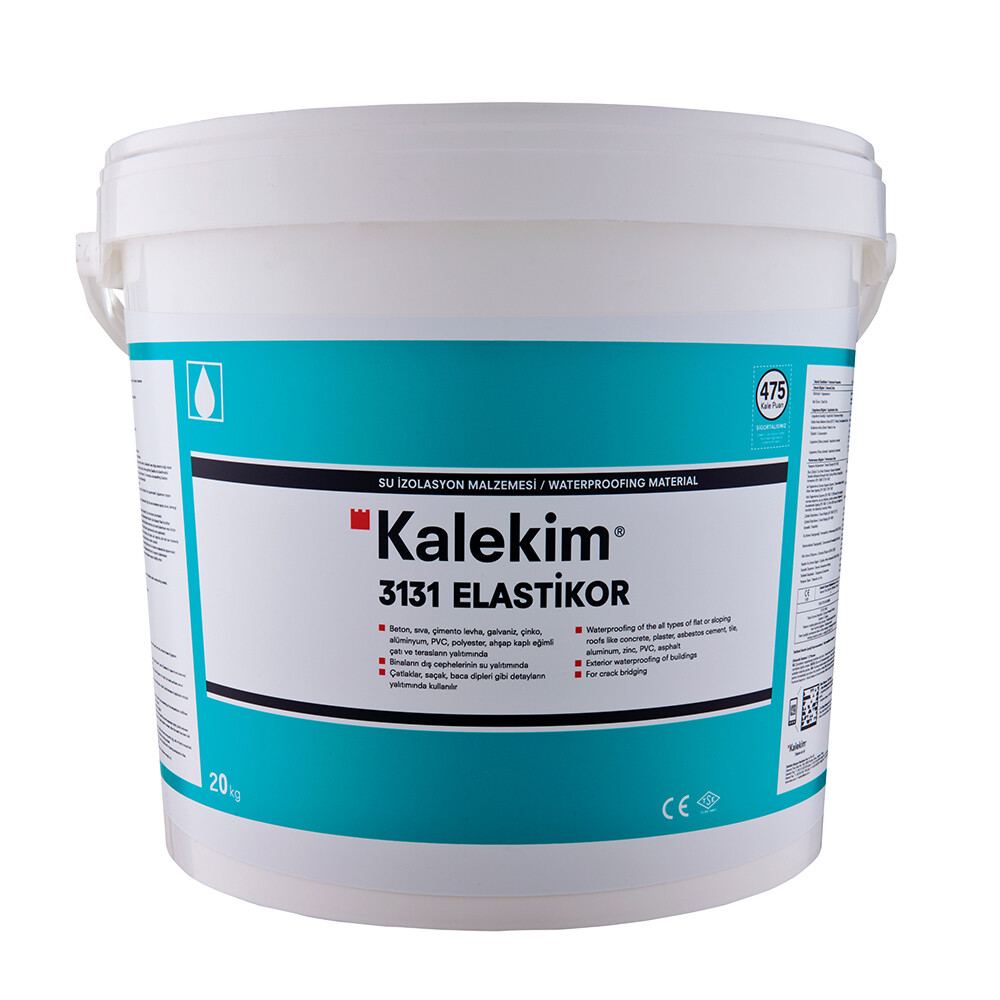 Гидроизоляция акриловая Kalekim 3131 Elastikor 0800 белая 20 кг