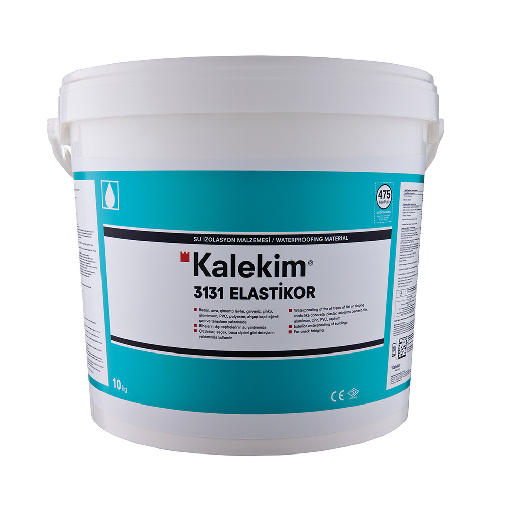 Гидроизоляция акриловая Kalekim 3131 Elastikor 0800 белая 10 кг