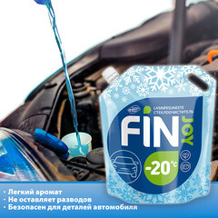 Стеклоомыватель Fin Joy Tech зимний -20 °С 3,5 л - фото 2