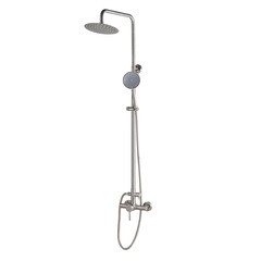 Душевая система РМС с верхним душем с лейкой сталь (SUS124-003DK-2) - фото 1