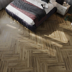 Плитка кварцвиниловая Natisston Rubis Kvitegga замковая 2,25 кв.м 3,5 мм с микрофаской художественная - фото 5