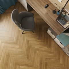 Плитка кварцвиниловая Natisston Rubis Prekestolen замковая 2,25 кв.м 3,5 мм с микрофаской художественная - фото 9