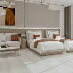 Плитка кварцвиниловая Alpine Floor Intense белый лес замковая 2,23 кв.м 6 мм с фаской с подложкой IXPE - фото 9