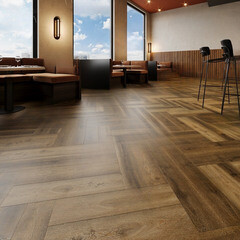 Плитка кварцвиниловая Natisston Rubis Snonuten замковая 2,25 кв.м 3,5 мм с микрофаской художественная - фото 8